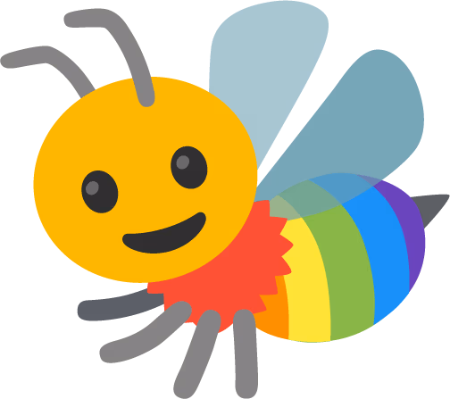 Bee_A_Rainbow emote