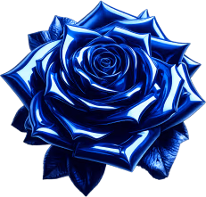 Blue3dshinyrose emote