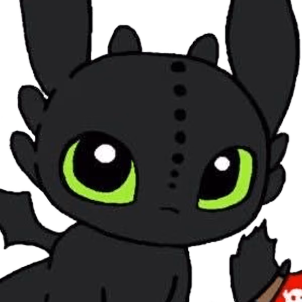 Toothless emote