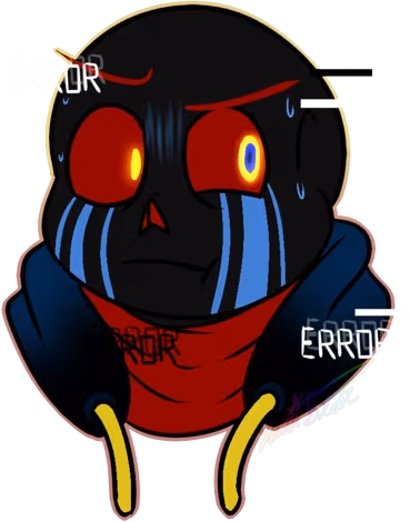 Error_sans_anxious emote
