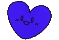 Blueheartx emote