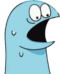 Scared emote