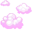 pinkclouds emote