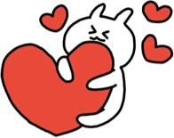 BunnyHeart emote