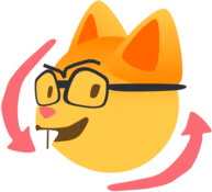 turning_nerd_kitty emote