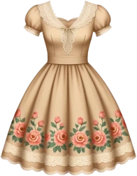 Vintagedress emote