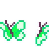 Butterfly_Green animated emote