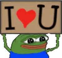Pepe_ILoveYou emote