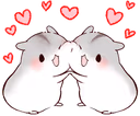 hamsterhug emote
