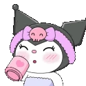 KuromiCoffee emote