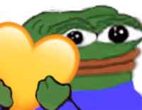 pepe_ios_yellow_heart emote