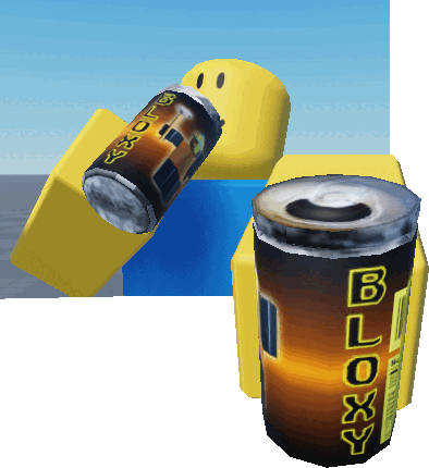 NoobDrinkBloxyCola static emote