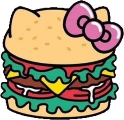 HelloKittyHamburger emote