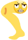 leg_grimace emote