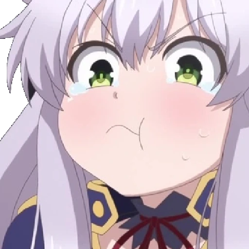 WhiteNekoPout emote