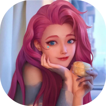 GirlSmile emote