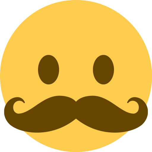 moustache emote
