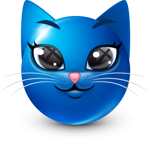 Joobi_Cat_Blue emote