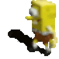 spongeOverheat emote