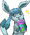 GlaceonSip emote