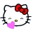 HelloKittyHeart emote