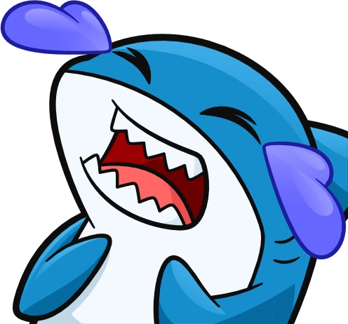 shark_laughing emoji