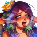 lilliaGasm emote