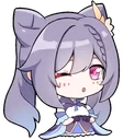 KeqingWink emote