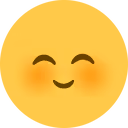 Blushy emote