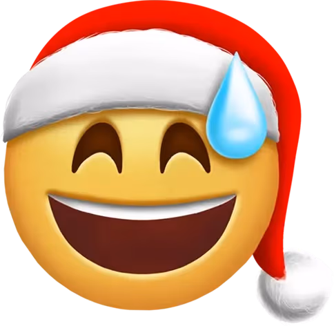 Christmas_Sweat_Smile emote