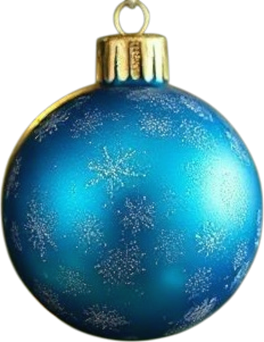 ChristmasBaubleBlue static emote