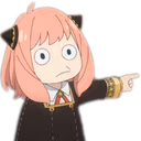 AnyaPoint emote