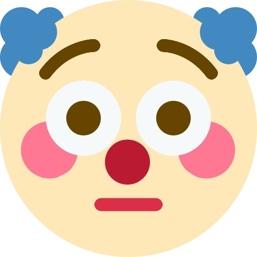 quirky_clown emoji