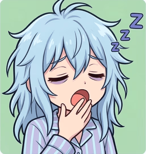 sleepy emote