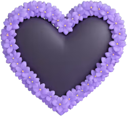Purpleblackheart emote