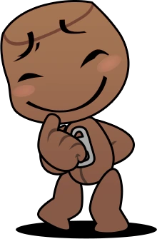 Sackboy_blush emote