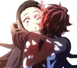 TanjiroTightlyHugging emoji