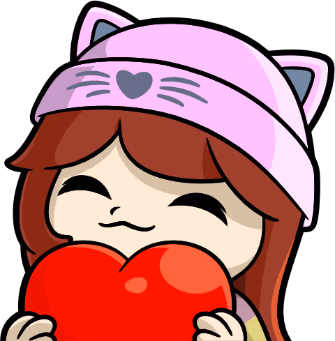 PinkBeanieLove emote