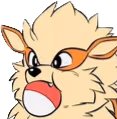 Arcanine emote