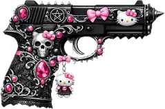 Hellokittypistol emote