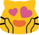 meowhearteyes emote