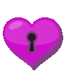 Purpleheartlock emote