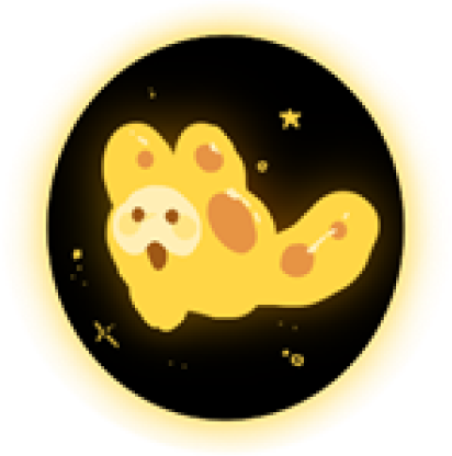Golden_Slimepup_Badge static emote