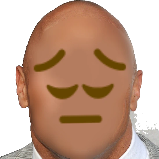 TheRock_Pensive emote