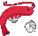 shrimplyBrawling animated emote