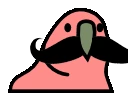 mustacheParrot emote