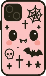 Goth_phone_case emoji