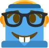 NerdyRobot emote