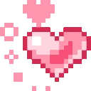 PinkHeart emote