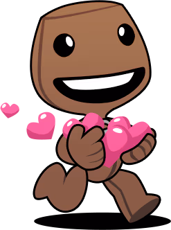 Sackboy_love_to_share emote